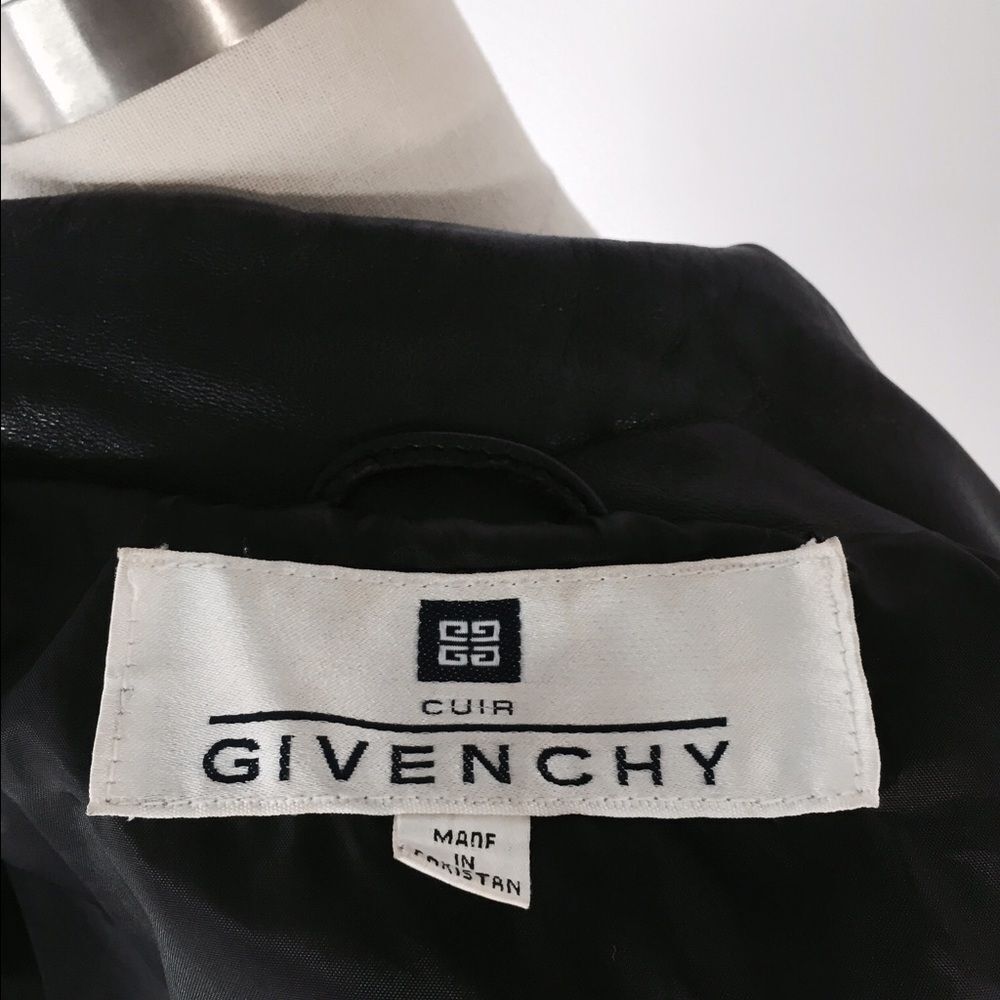 Vintage GIVENCHY 90s Y2K the matrix jacket S - Picture 5 of 6
